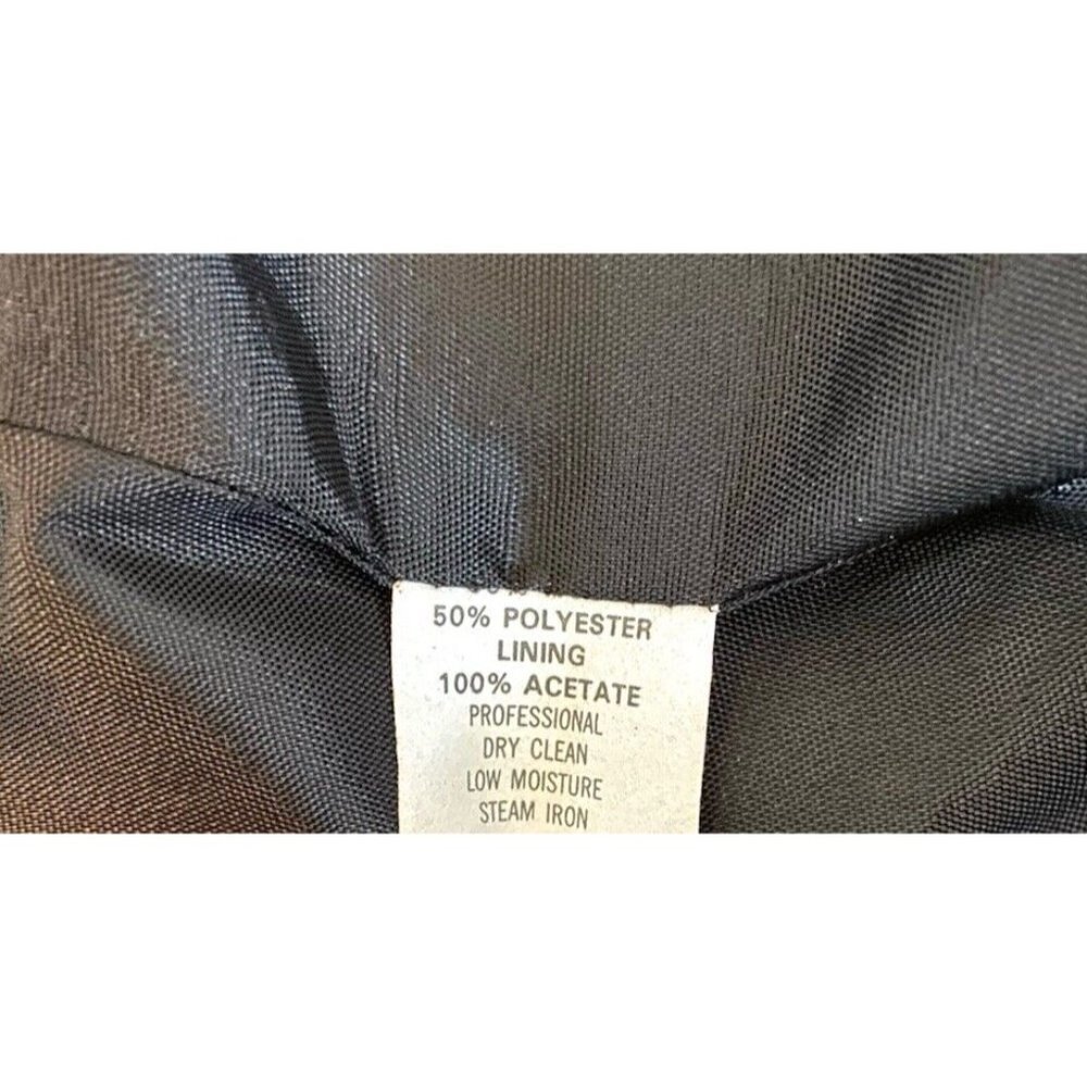 Alfred Dunner Womens Plaid Black & Pink Blazer Size 16 Lined Career Casual - Picture 5 of 5